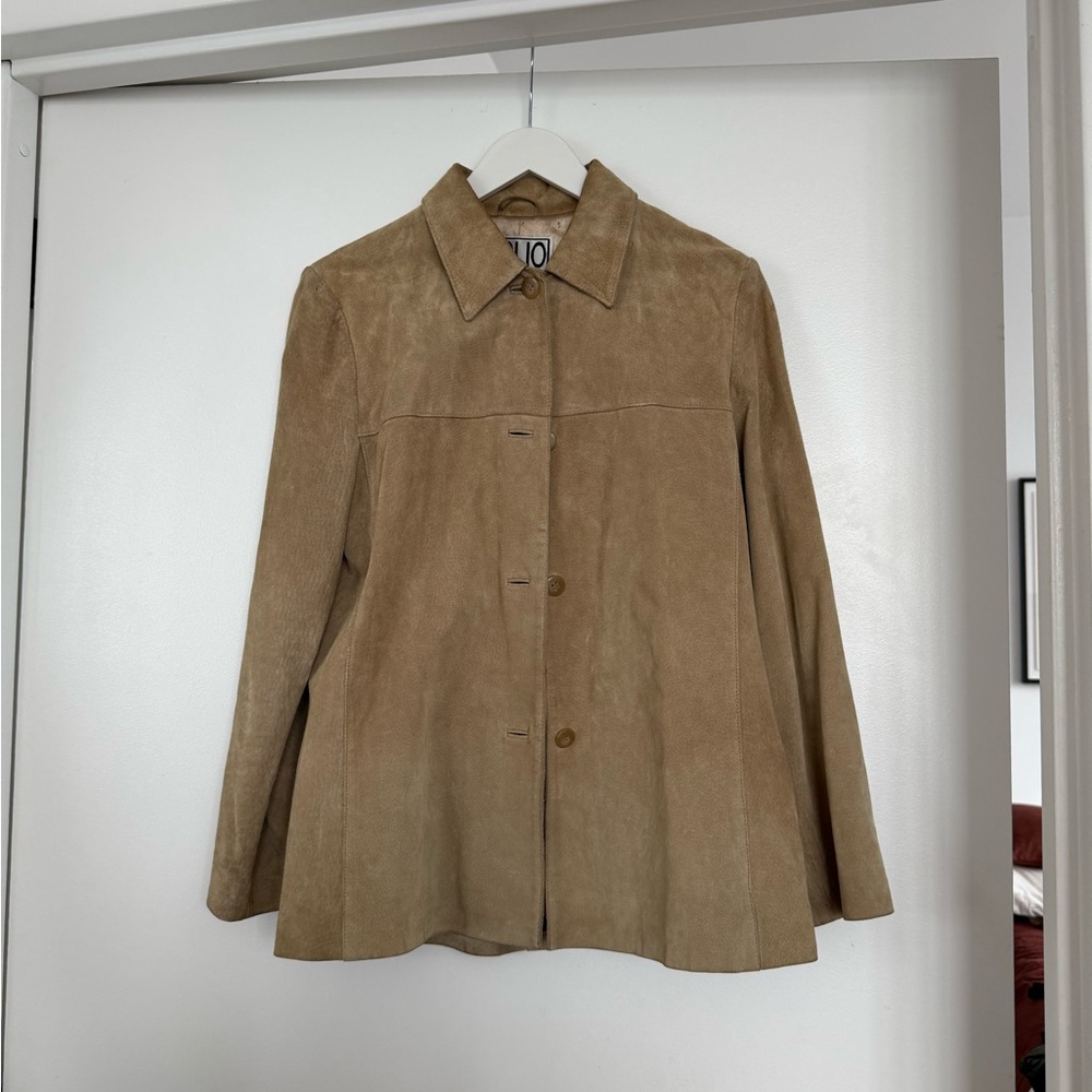 Tan Suede Women's Jacket